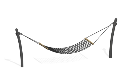 Качели-гамак Отдых ПМ-135 с подвесом для детской площадки оптом, фото 1