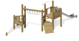 Игровой комплекс Эко ИК-241 для детской площадки