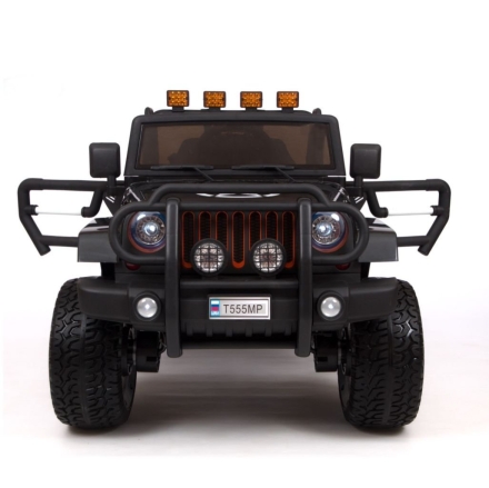 Электромобиль Jeep Wrangler 4WD WXE1688 T555MP черный оптом, фото 6