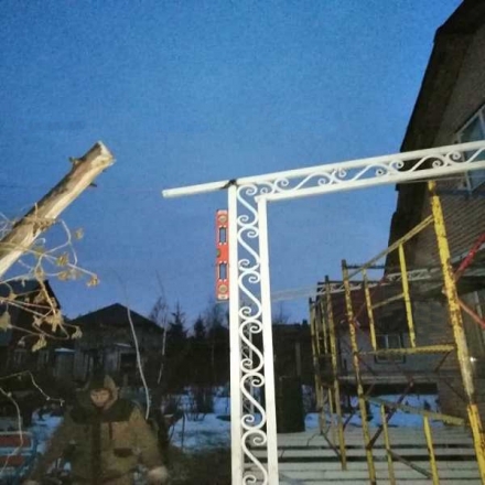 Навес веранда на сваях оптом, фото 6