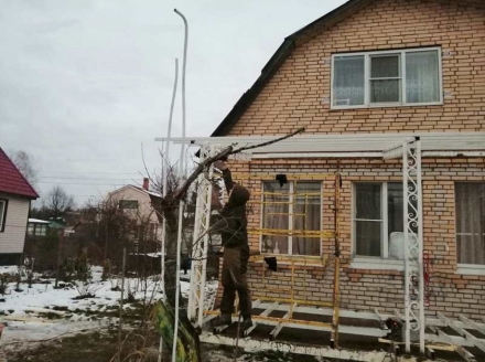 Навес веранда на сваях оптом, фото 4
