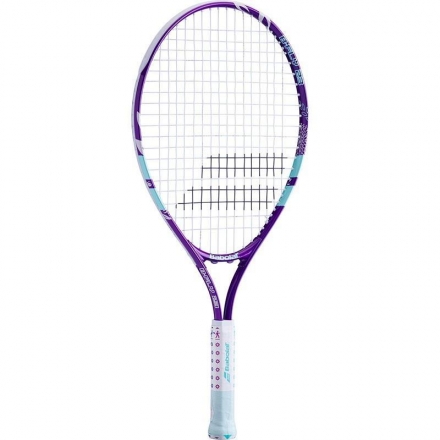 Ракетка б/т BABOLAT B`FLY 23 Gr000, детская, 7-9 лет, фиолет-бирюзовый оптом, фото 1