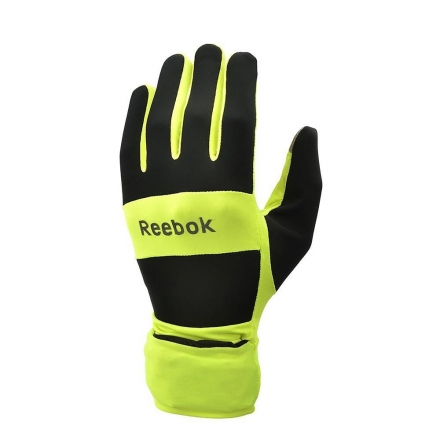 Всепогодные перчатки для бега Reebok размер L, RRGL-10134YL оптом, фото 1