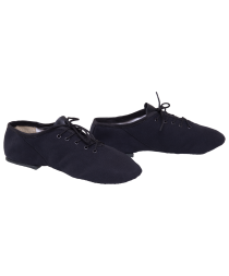 Джазовки подростковые, текстиль, черный, фото 1