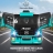 Электромобиль Mercedes-Benz Axor F Race с прицепом голубой оптом