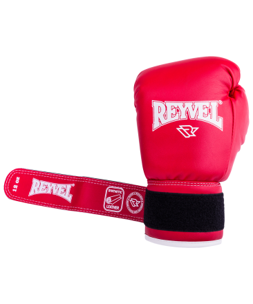 Перчатки боксерские RV-101, 12oz, к/з, красные оптом, фото 5