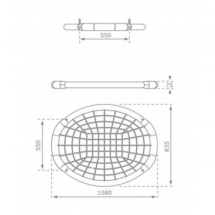 Качели-гнездо OVAL оптом, фото 5