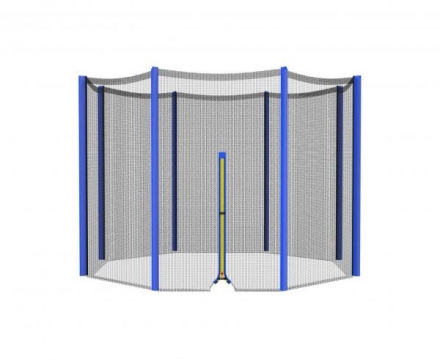 Батут DFC Trampoline Fitness 5ft наружн.сетка, синий (152см) оптом, фото 2