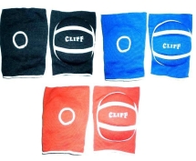 Наколенники волейбольные подростковые Пакистан (красные)