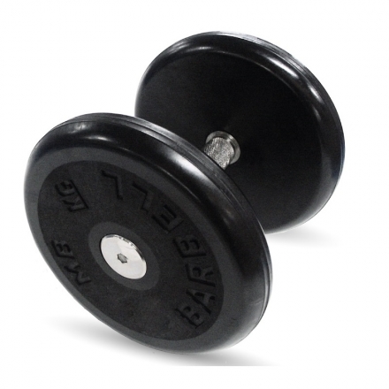 Гантель Barbell 7 кг классик с вращающейся ручкой хром оптом, фото 1