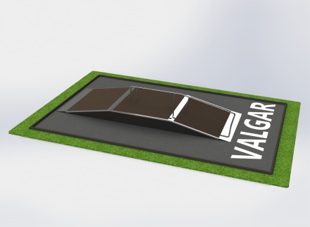 Мини Фанбокс с рейлом (small funbox+rail) оптом, фото 1