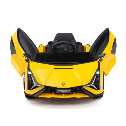 Электромобиль Lamborghini Sian 4WD желтый оптом, фото 7