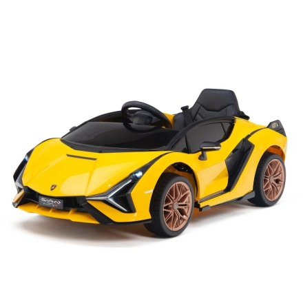 Электромобиль Lamborghini Sian 4WD желтый оптом, фото 1