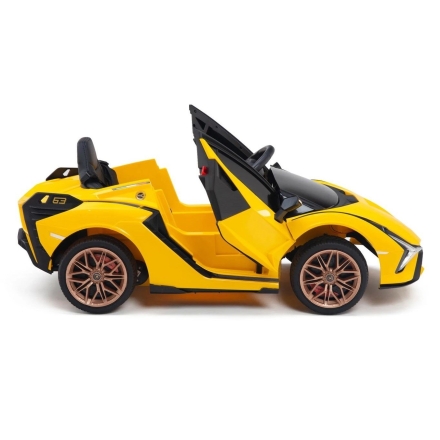 Электромобиль Lamborghini Sian 4WD желтый оптом, фото 3