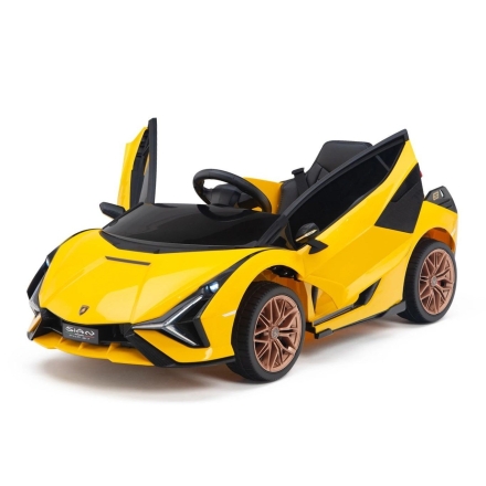 Электромобиль Lamborghini Sian 4WD желтый оптом, фото 2