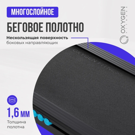 Беговая дорожка домашняя OXYGEN FITNESS EMERALD TFT 10 оптом, фото 7