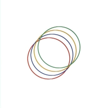 Обруч стальной утяжеленный 90 см