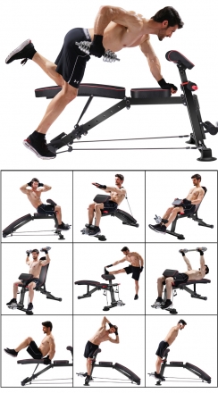 Многофункциональная скамья VictoryFit VF-T21 оптом, фото 7