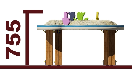 Песочный столик Тысяча островов 02017 для детей с ограниченными возможностями для уличной площадки оптом, фото 2