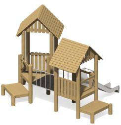 Игровой комплекс Эко ИК-242 для детской площадки, фото 2