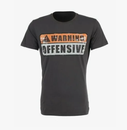 Футболка FIGHTPOINT 14 GR Warning Offensive оптом, фото 1