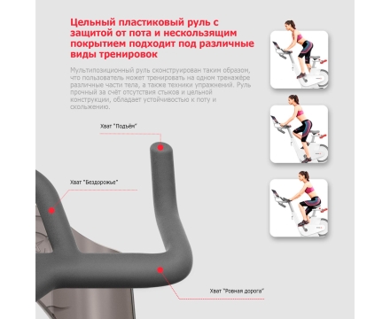 Велотренажер YESOUL Smart Spinning bike V1 PLUSE белый оптом, фото 3