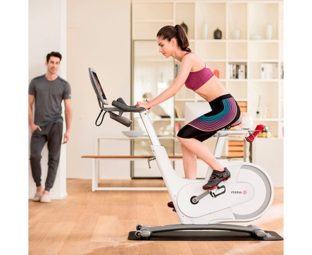Велотренажер YESOUL Smart Spinning bike V1 PLUSE белый оптом, фото 6