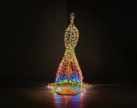 Световая фигура Павлин №2 001 оптом, фото 2