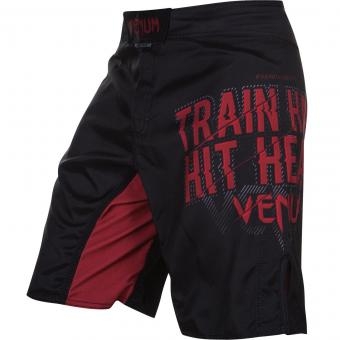 Шорты ММА Venum Train Hard Hit Heavy Black оптом, фото 1