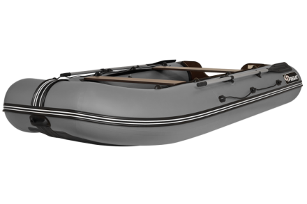 Моторная лодка ПВХ Фрегат 350 FM Light (ФМ Лайт) НДНД Про Серый оптом, фото 5