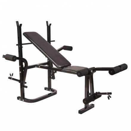 Силовая скамья со стойками Royal Fitness, BENCH-1520 оптом, фото 1