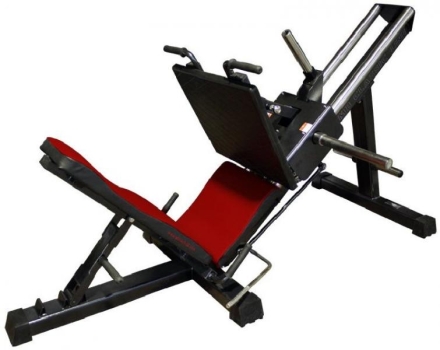 Жим ногами Barbell МВ 4.24 под углом 40 (нагрузка до 300 кг) чёрный оптом, фото 1