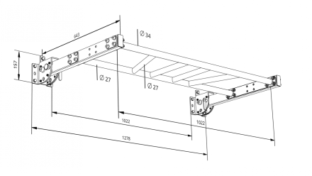 Турник настенный складной «Мультихват» оптом, фото 5