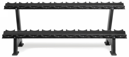 Стойка для гантелей на 10 пар VictoryFit VF-D4024 (2 места) оптом, фото 3