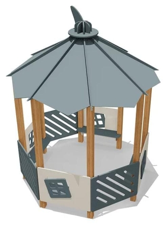 Беседка ВСТ 9523 для детской площадки оптом, фото 1