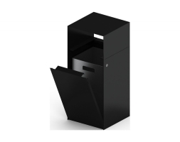 Урна парковая (черная) (под анкера) Символ 9, фото 1