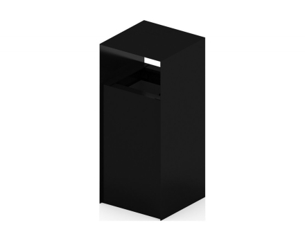 Урна парковая (черная) (под анкера) Символ 9 оптом, фото 3