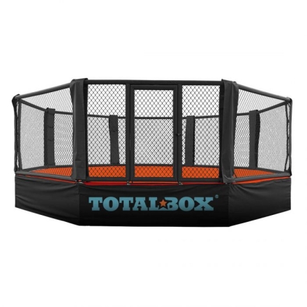 Восьмиугольный ринг MMA TOTALBOX OKT5-1 на помосте d=5 м (высота помоста 1 м) оптом, фото 1
