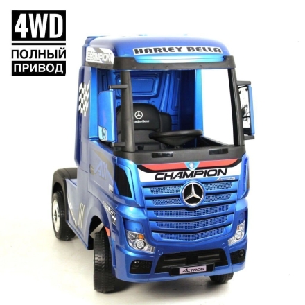 Электромобиль Mercedes-Benz Actros HL358 4WD синий оптом, фото 1