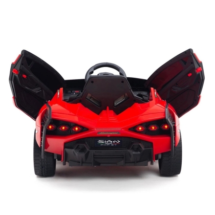 Электромобиль Lamborghini Sian 4WD красный оптом, фото 11