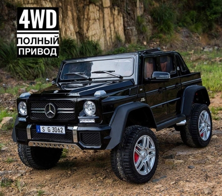 Электромобиль Mercedes-Benz Maybach G650 AMG 4WD черный оптом, фото 1