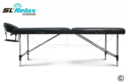 Массажный стол Aluminium (black) Черный оптом, фото 3