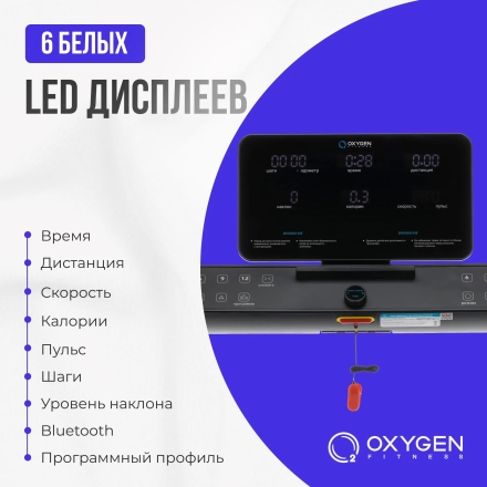 Беговая дорожка домашняя OXYGEN FITNESS ELISION оптом, фото 19