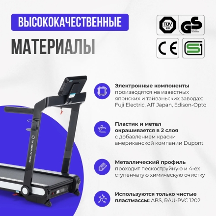 Беговая дорожка домашняя OXYGEN FITNESS ELISION оптом, фото 13