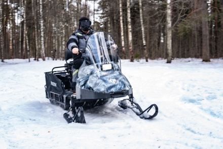 Мини-снегоход БУРЛАК-М Егерь Опти 17 л.с. оптом, фото 6