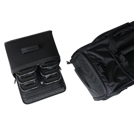 Сумка 6 Pack Fitness Beast Duffle со съемной системой контейнеров, черный оптом, фото 6