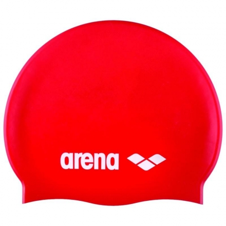 Шапочка для плавания &quot;ARENA Classic Silicone Jr&quot;, детская, красный, силикон оптом, фото 1