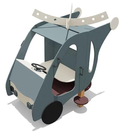 Игровой макет мини Вертолётик ВСТ 5629 для детской площадки оптом, фото 1