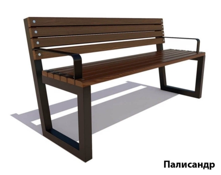 Парковая скамейка Ставрополь, Лиственница 1,8 м оптом, фото 1