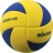Мяч для вол. на снегу &quot;MIKASA SV335-V8&quot;, р.5, FIVB Appr, синт.пена ТПЕ, клееный, бут.кам, жел-син оптом